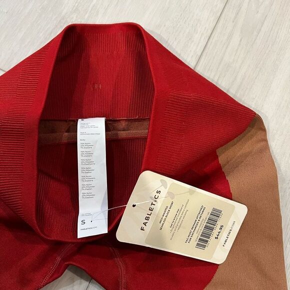 Fabletics Seamless High-Waisted Block Short size S - Picture 8 of 10